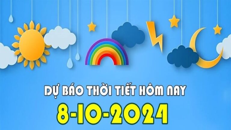 Thời tiết 08/10/2024