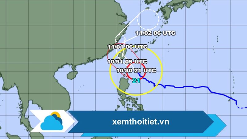 Thời tiết 31/10/2024