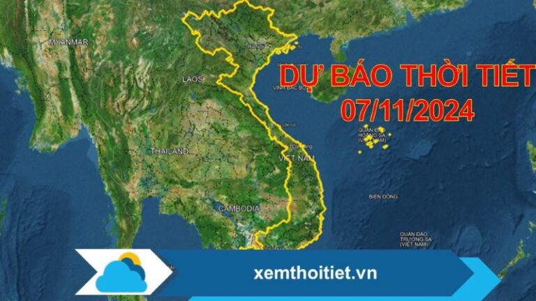 Thời tiết 07/11/2024