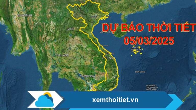 Thời tiết 05/03/2025