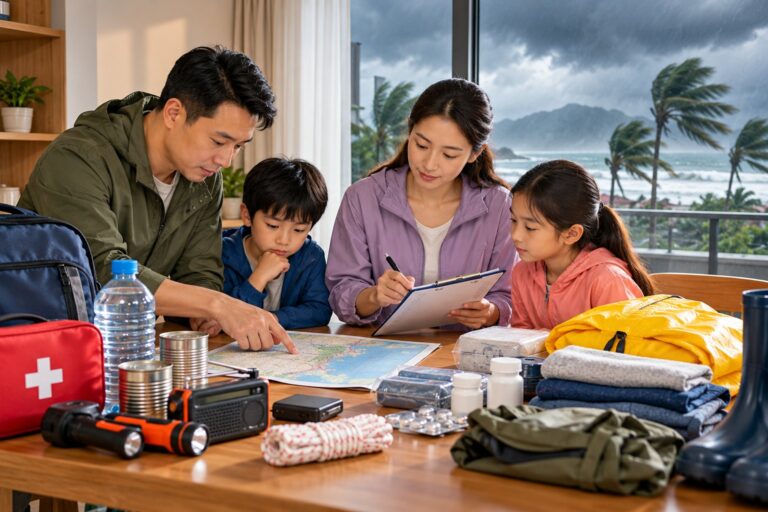 Chuẩn bị trước mùa mưa bão: checklist cho gia đình