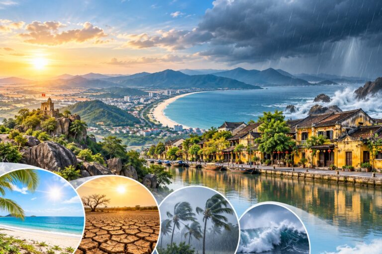 Khí hậu miền Trung: Đặc điểm, mùa mưa và du lịch