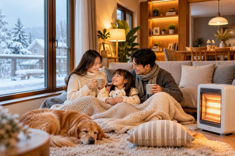 Giữ ấm nhà khi trời rét: kín gió nhưng an toàn