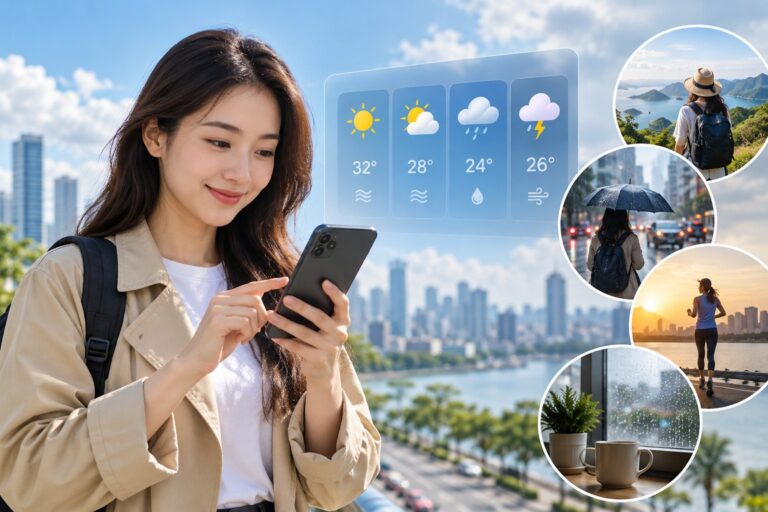 Xem dự báo thời tiết: Cách đọc đúng và chuẩn bị
