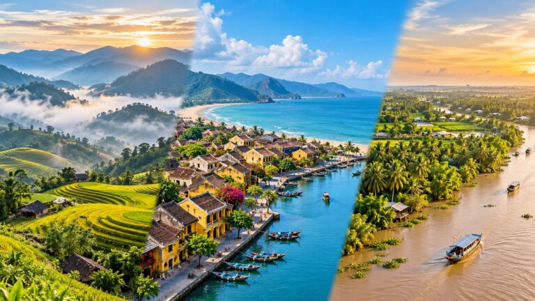 Đặc điểm khí hậu các vùng miền Việt Nam: Bắc, Trung, Nam
