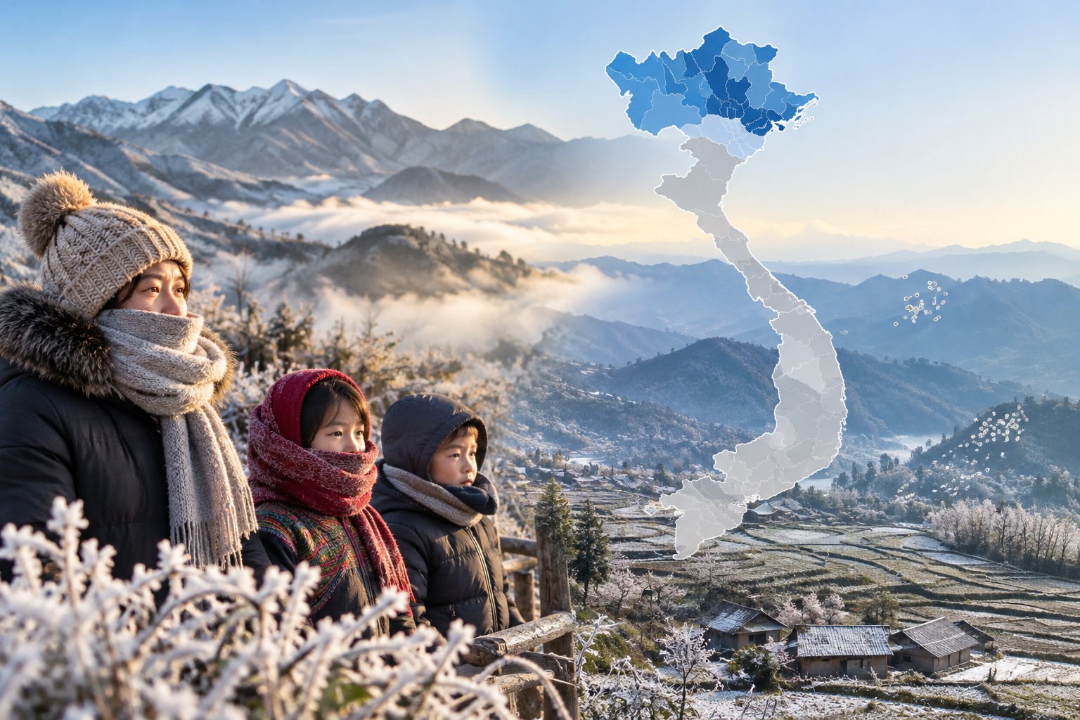 Ảnh minh hoạ: Rét đậm là gì? Phân biệt rét đậm và rét hại
