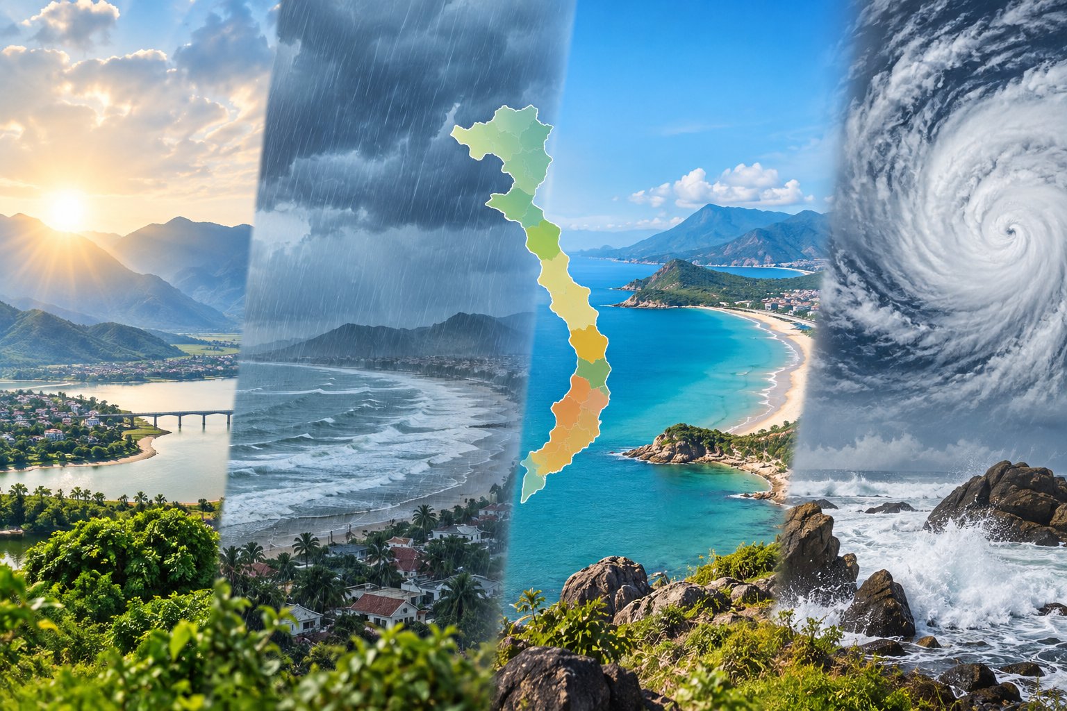 Ảnh minh hoạ: Khí hậu miền Trung: Đặc điểm, mùa mưa và du lịch