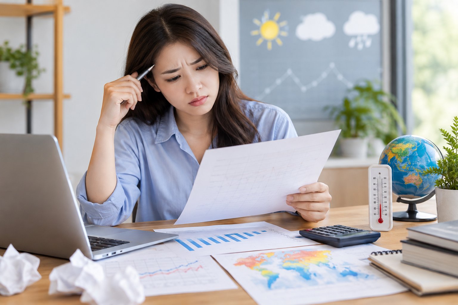 Ảnh minh hoạ: Cách tính nhiệt độ trung bình năm chính xác