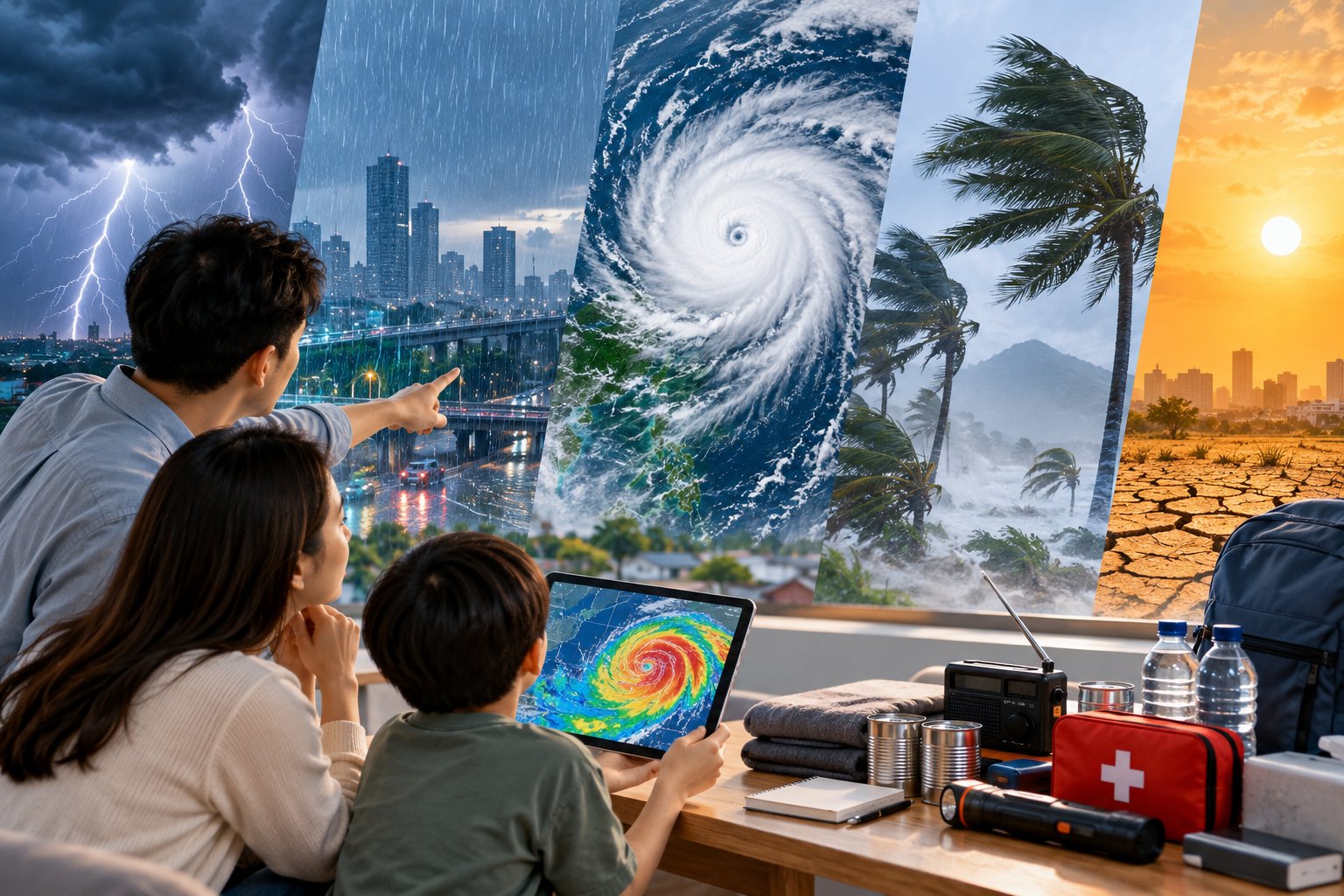 Ảnh minh hoạ: Kiến thức khí tượng phổ thông cho người mới bắt đầu