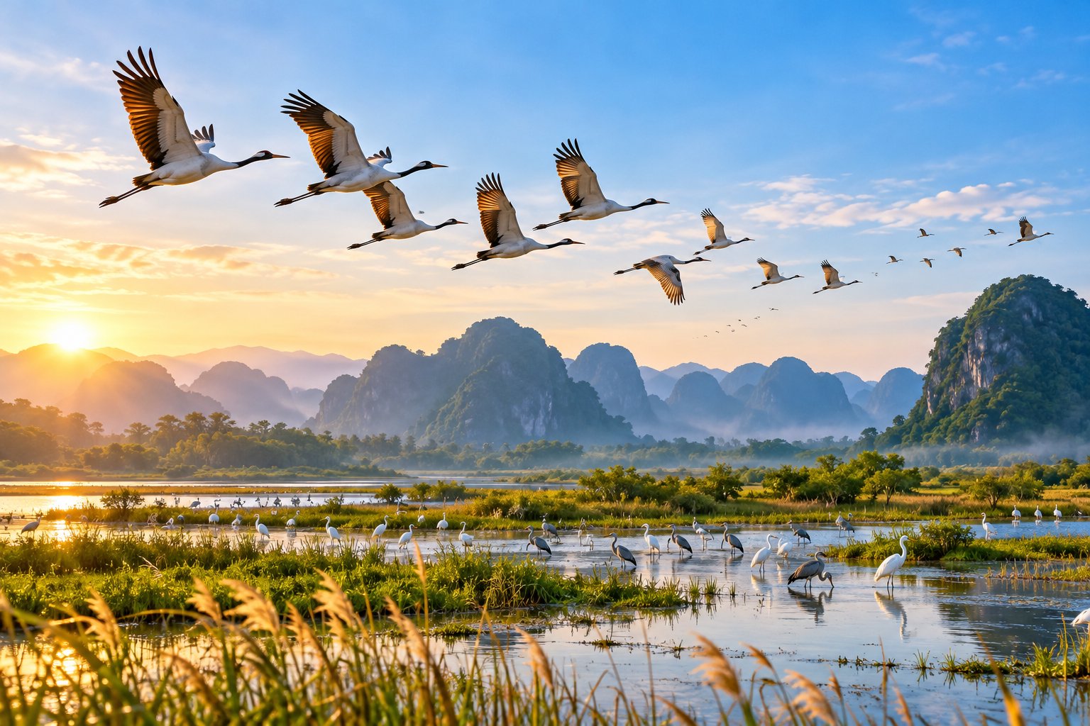 Ảnh minh hoạ: Chim di cư vào mùa nào? Thời điểm ở Việt Nam