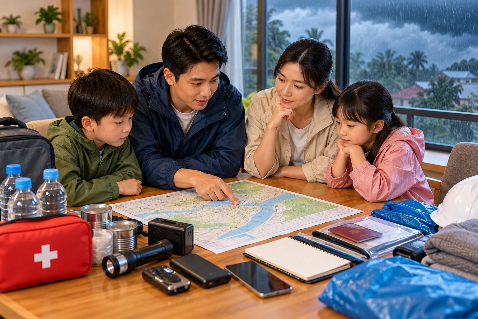 Ảnh minh hoạ: Chuẩn bị trước mùa mưa bão: checklist cho gia đình