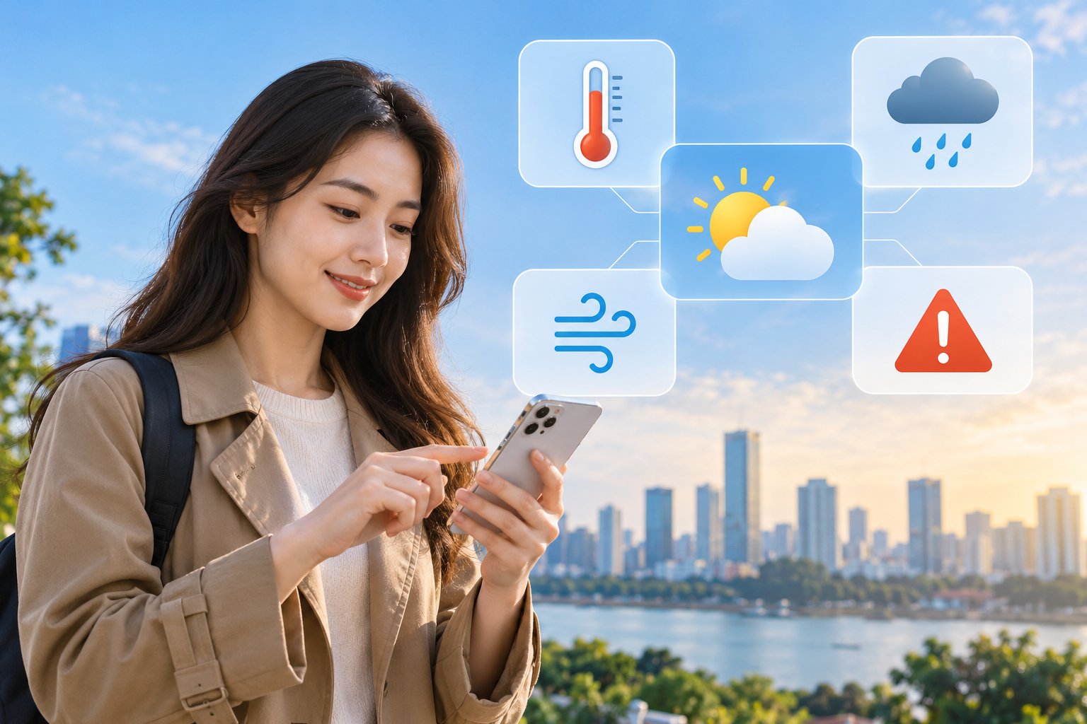 Ảnh minh hoạ: Xem dự báo thời tiết: Cách đọc đúng và chuẩn bị