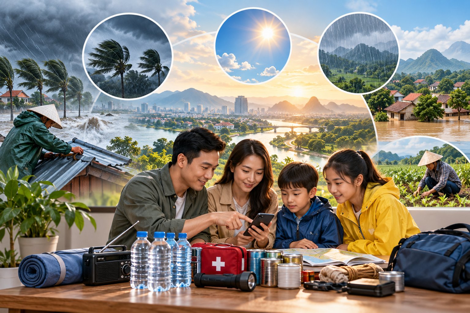 Ảnh minh hoạ: Khí hậu Việt Nam: Đặc điểm, phân hóa và ảnh hưởng