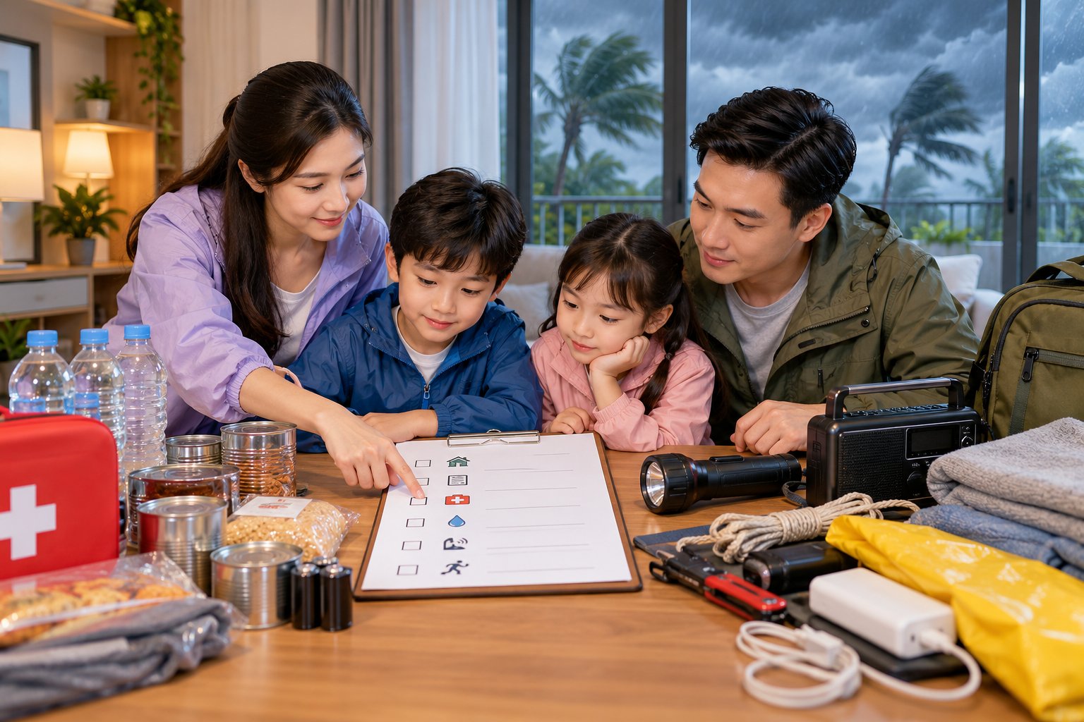 Ảnh minh hoạ: Chuẩn bị trước mùa mưa bão: checklist cho gia đình