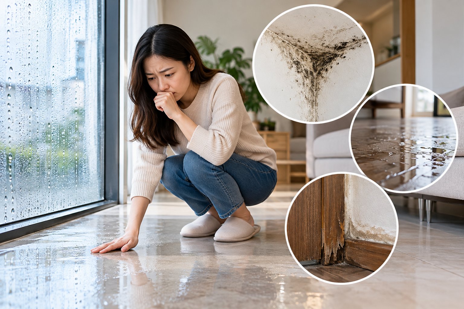 Ảnh minh hoạ: Nồm ẩm là gì? Nguyên nhân và cách chống nồm