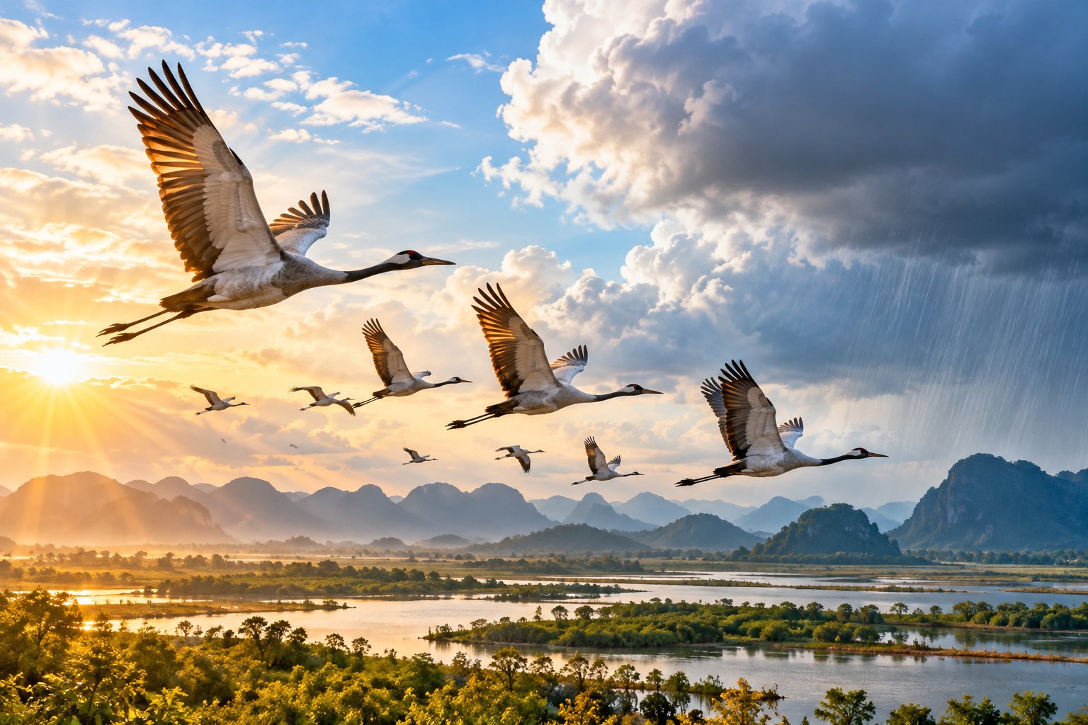 Ảnh minh hoạ: Chim di cư vào mùa nào? Thời điểm ở Việt Nam