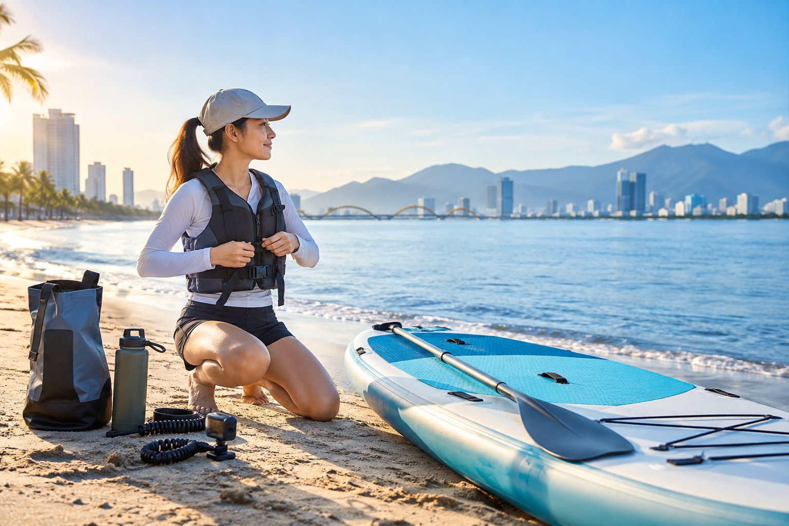 Ảnh minh hoạ: Chèo SUP Đà Nẵng: Thời tiết nào phù hợp?